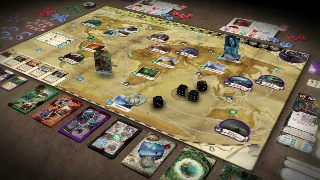 Image result for eldritch horror ffg contents