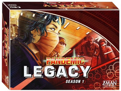 Image result for Pandemic Legacy: Season 1 png