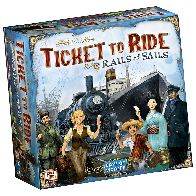 Image result for ticket to ride rails and sails png