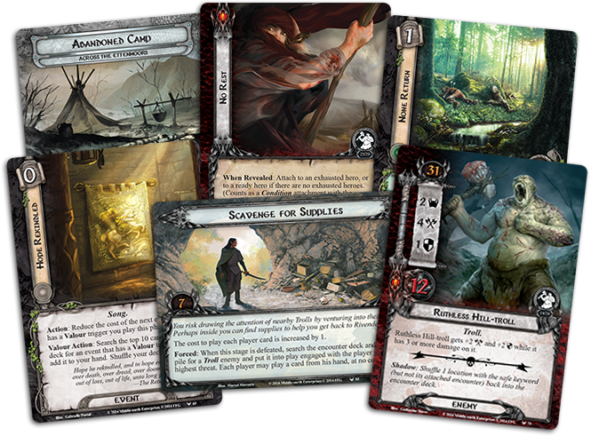 Image result for The Lord of the Rings: The Card Game â Across the Ettenmoors