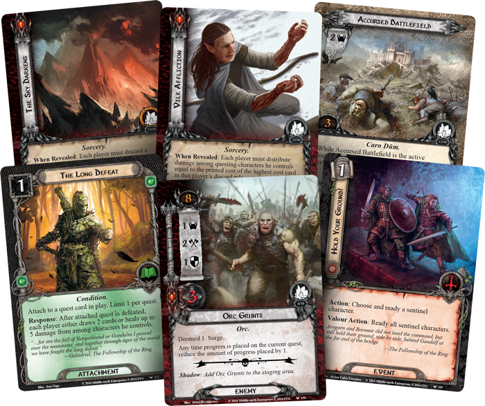Image result for The Lord of the Rings: The Card Game â The Battle of Carn DÃ»m