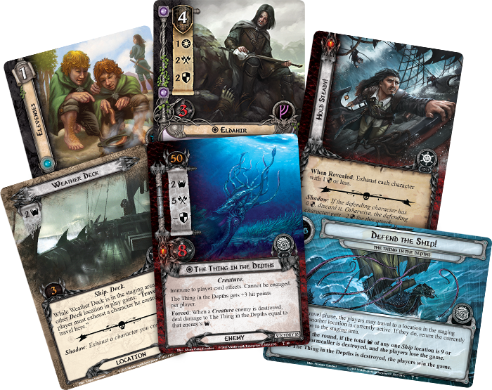 Image result for The Lord of the Rings: The Card Game â The Thing in the Depths