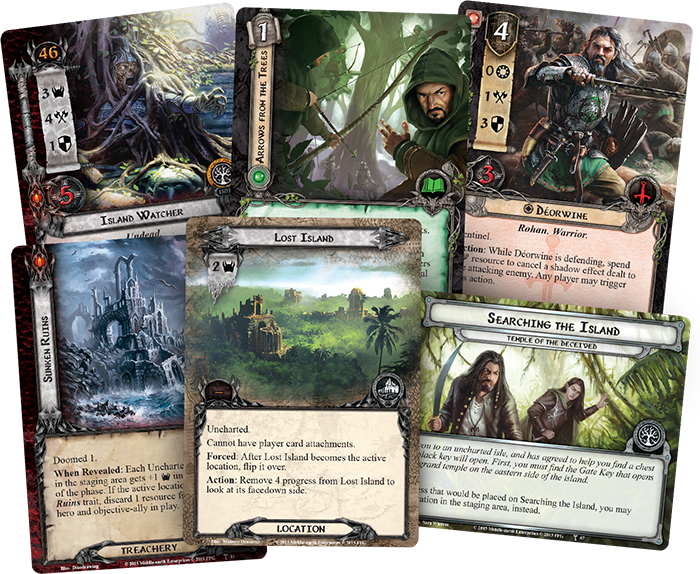 Image result for The Lord of the Rings: The Card Game â Temple of the Deceived