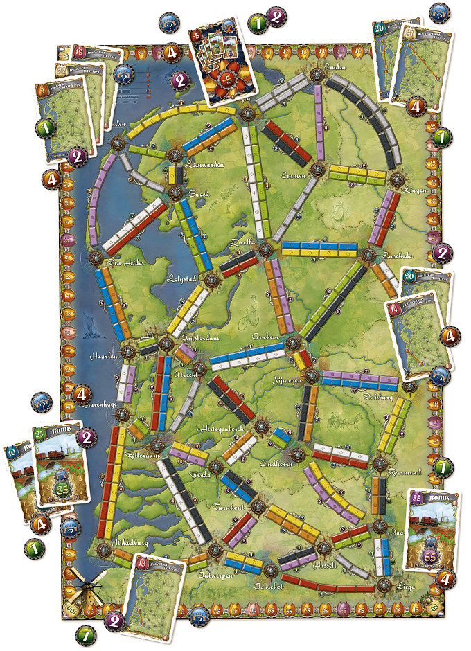 Ticket to Ride: Nederland Map Collection