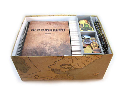 gloomhaven insert organizer board game foamcore