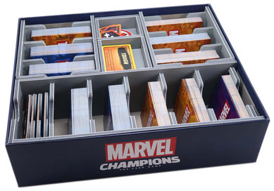 folded space insert organizer marvel champions the card game