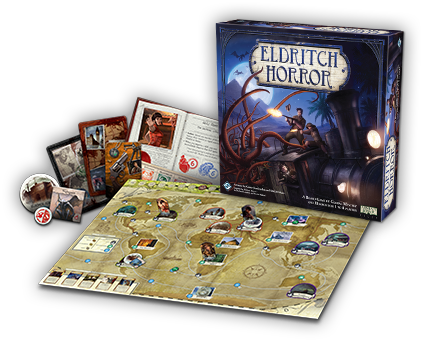 Image result for eldritch horror ffg contents