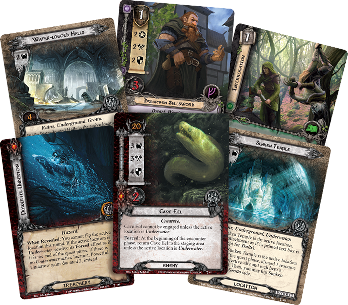 The Lord Of the Rings LCG Dream-chaser cycle Complete Set New 