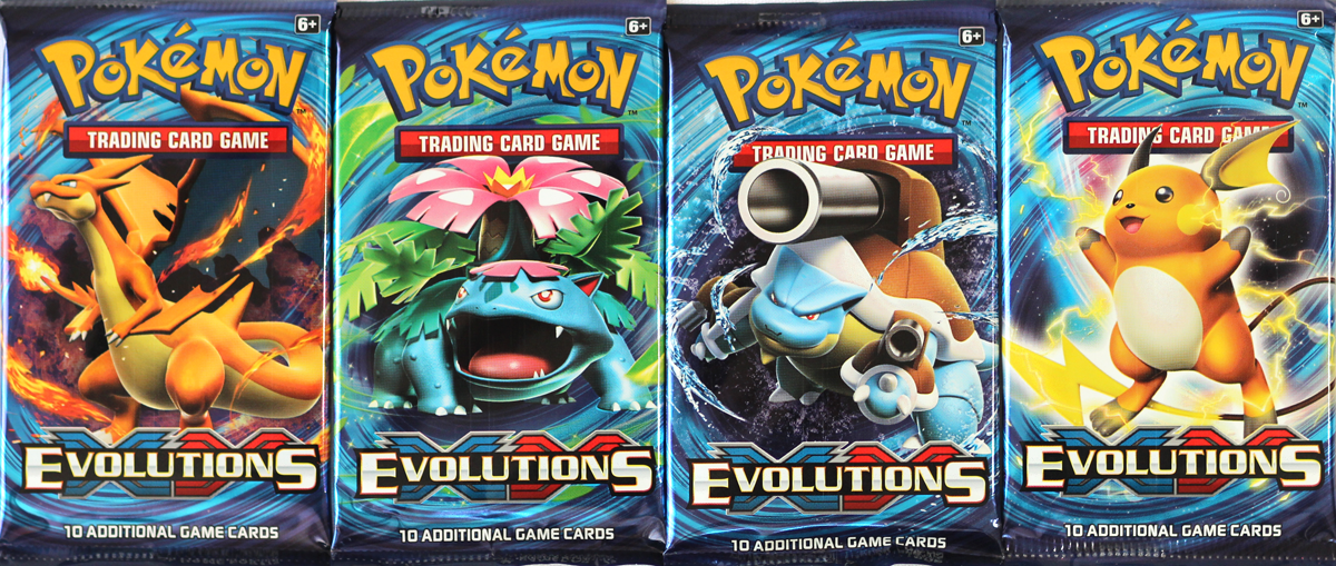pokemon xy evolutions set
