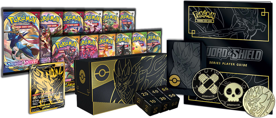 Pokemon Sword & Shield Elite Trainer Box Plus Zamazenta